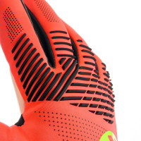 Uhlsport FM Absolutgrip HN Fit Gants de Gardien de But Rouge Vif Noir Jaune Vif