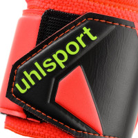 Uhlsport FM Supersoft HN Keepershandschoenen Felrood Zwart Felgeel