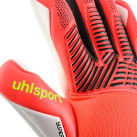 Uhlsport FM Supersoft HN Keepershandschoenen Felrood Zwart Felgeel