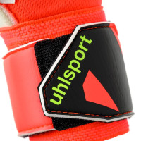 Uhlsport FM Soft Pro Keepershandschoenen Felrood Zwart Felgeel