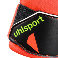Uhlsport FM Starter Soft Gants de Gardien de But Rouge Vif Noir Jaune Vif