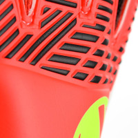 Uhlsport FM Starter Soft Gants de Gardien de But Rouge Vif Noir Jaune Vif