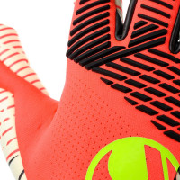 Uhlsport FM Absolutgrip HN Pro Gants de Gardien de But Enfants Rouge Vif Noir Jaune Vif