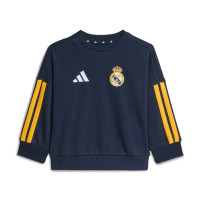 adidas Real Madrid DNA Joggingpak 2026-2027 Baby/Peuters Donkerblauw Oranje Wit