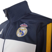 adidas Real Madrid Trainingspak 2026-2027 Kids Donkerblauw Oranje Wit
