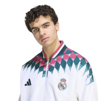 Ensemble complet adidas Real Madrid Stadium 2026-2027 blanc vert foncé noir