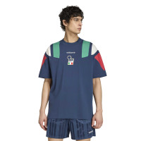 addias Italië EQT Zomerset Donkerblauw Groen Wit