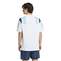 adidas Argentinië EQT T-Shirt Wit Donkerblauw Goud
