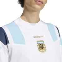 adidas Argentinië EQT T-Shirt Wit Donkerblauw Goud