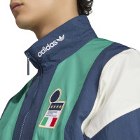 adidas Italië EQT Trainingsjack Donkerblauw Groen Wit Rood
