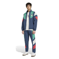 adidas Italië EQT Trainingsjack Donkerblauw Groen Wit Rood