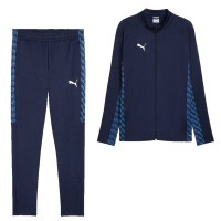 Survêtement zippé PUMA TeamLiga26 bleu foncé
