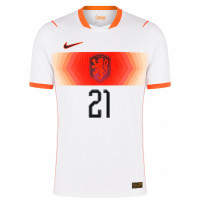 Nike Nederland F. De Jong 21 Uitshirt Authentic 2026-2028
