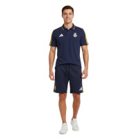 Ensemble de polo adidas Real Madrid DNA 2026-2027 bleu foncé blanc orange