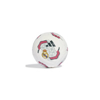 adidas Real Madrid Mini Ballon de Foot Taille 1 2026-2027 Blanc Noir Rose