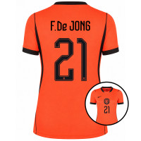 Nike Nederland F. De Jong 21 Thuisshirt 2026-2028 Dames