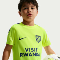 Nike Atletico Madrid Strike Trainingsset 2026-2027 Kids Neongroen Zwart Donkerblauw Wit