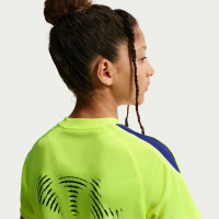 Nike Atletico Madrid Strike Trainingsshirt 2026-2027 Kids Neongroen Donkerblauw