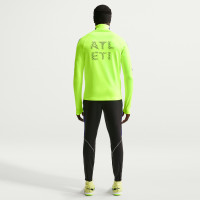 Haut d'entraînement Nike Atletico Madrid Strike 1/4-Zip 2026-2027 Vert fluo Bleu foncé
