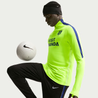 Nike Atletico Madrid Strike Trainingspak 1/4-Zip 2026-2027 Neongroen Zwart Donkerblauw Wit