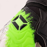 Stanno Ultimate Grip V Gants de Gardien de But Enfants Blanc Noir Néon Vert