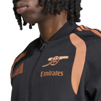 adidas Arsenal Présentation Veste d'Entraînement 2026-2027 Noir Orange