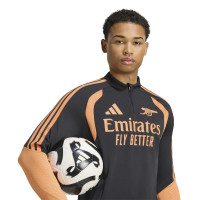 adidas Arsenal Survêtement 1/4-Zip 2026-2027 Noir Orange