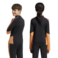 adidas Arsenal Trainingstrui 1/4-Zip 2026-2027 Kids Zwart Oranje
