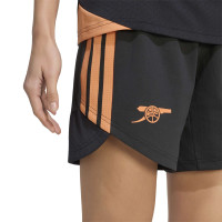adidas Arsenal Short d'Entraînement 2026-2027 Femmes Noir Orange