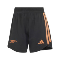adidas Arsenal Short d'Entraînement 2026-2027 Femmes Noir Orange