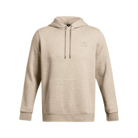 Under Armour Essential Icon Fleece Trainingspak Hooded Lichtgrijs Beige