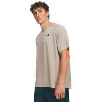 Under Armour Tech Textured Woven Trainingsset Lichtgrijs Beige Zwart