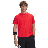 Ensemble d'entraînement tissé texturé Under Armour Tech rouge noir