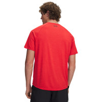 Ensemble d'entraînement tissé texturé Under Armour Tech rouge noir