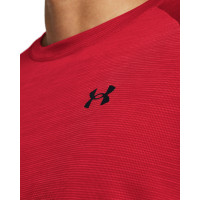 Ensemble d'entraînement tissé texturé Under Armour Tech rouge noir