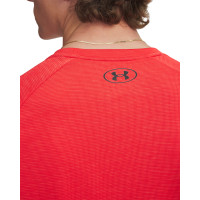 Ensemble d'entraînement tissé texturé Under Armour Tech rouge noir