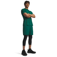 Under Armour Tech Woven Wordmark Trainingsbroekje Donkergroen Zwart