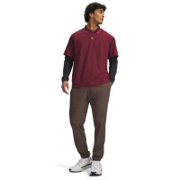 Under Armour Vibe Woven Trainingspak Donkerbruin Beige
