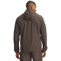 Under Armour Vibe Woven Trainingspak Donkerbruin Beige