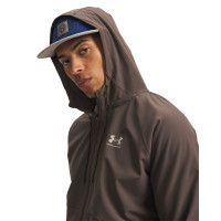 Under Armour Vibe Woven Trainingspak Donkerbruin Beige