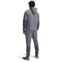 Under Armour Challenger Pro Trainingspak Full-Zip Grijs Donkergrijs Zwart