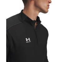 Survêtement Under Armour Challenger Pro à 1/4 fermeture éclair, noir et blanc
