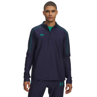 Under Armour Challenger Pro Trainingstrui 1/4-Zip Donkerblauw Lichtblauw