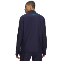 Under Armour Challenger Pro Trainingstrui 1/4-Zip Donkerblauw Lichtblauw