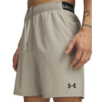 Under Armour Vanish Woven Trainingsbroekje 2.0 Beige Zwart