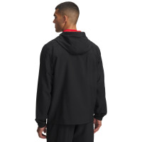 Under Armour Tech Sport Woven Trainingspak Full-Zip Zwart Rood