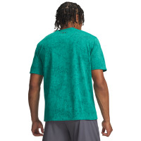 Under Armour Vanish Woven Seamless Trainingsset Turquoise Zwart