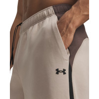 Under Armour Unstoppable Fleece Trainingspak Beige Bruin Zwart