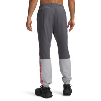 Under Armour Tech Utility Woven Trainingsbroek Donkergrijs Lichtgrijs Rood