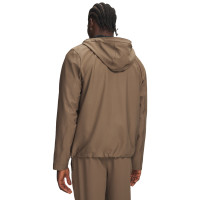Under Armour Unstoppable Woven Trainingspak Lichtgrijs Bruin Zwart